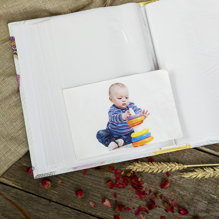 Фотоальбом на 200 фото 10х15 см "Рукоделие", микс