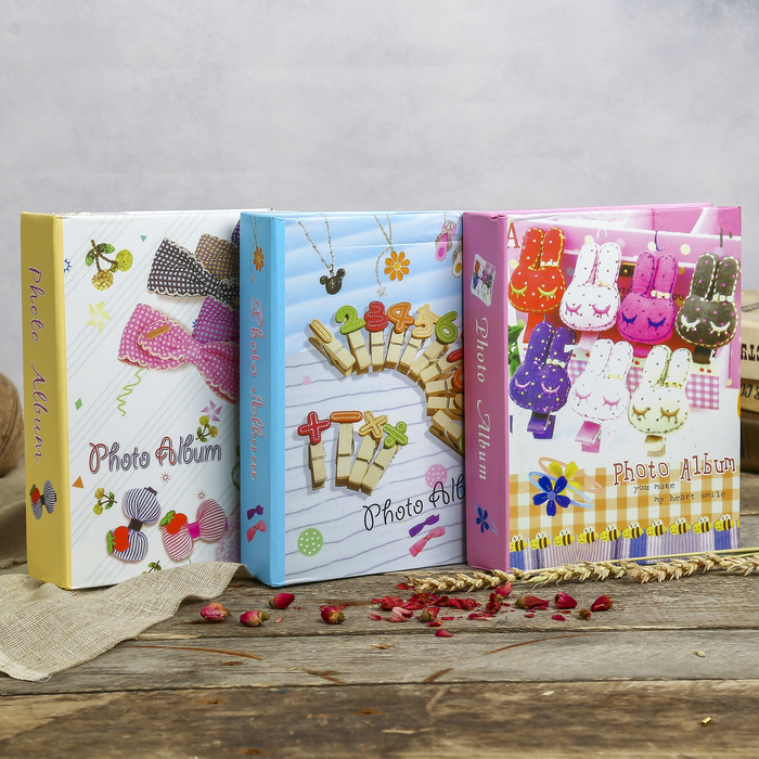 Фотоальбом на 200 фото 10х15 см "Рукоделие", микс