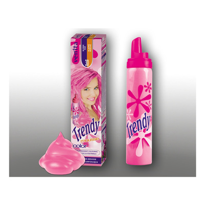 Красящий мусс для волос Trendy color, 30 нежный розовый, 75 мл