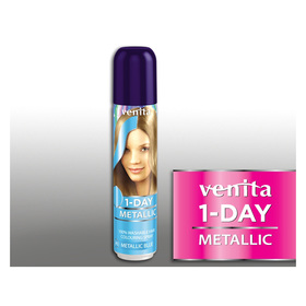 

Оттеночный спрей для волос 1-day metallic, м3 blue, 50 мл