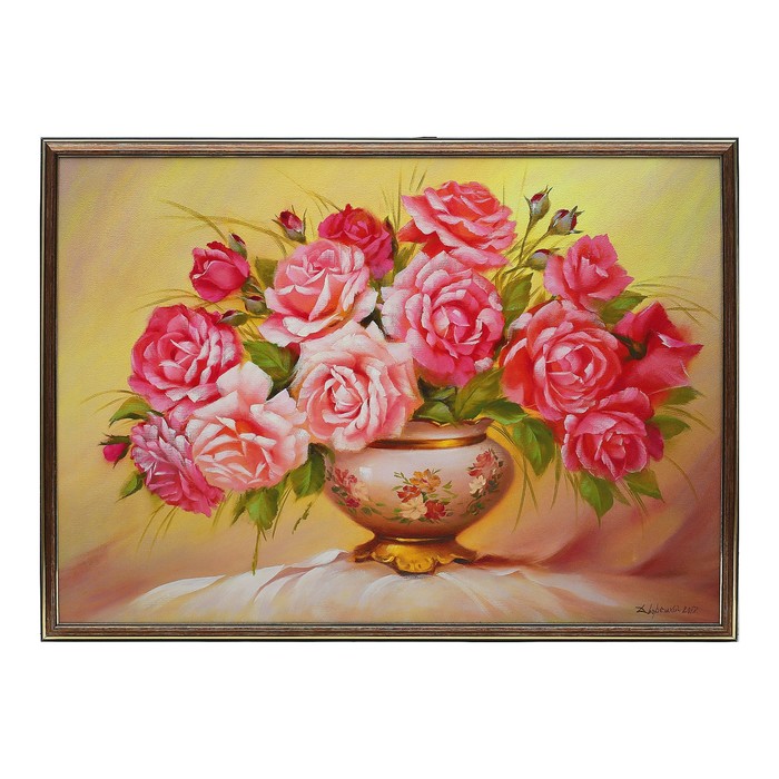 Картина "Натюрморт из роз"