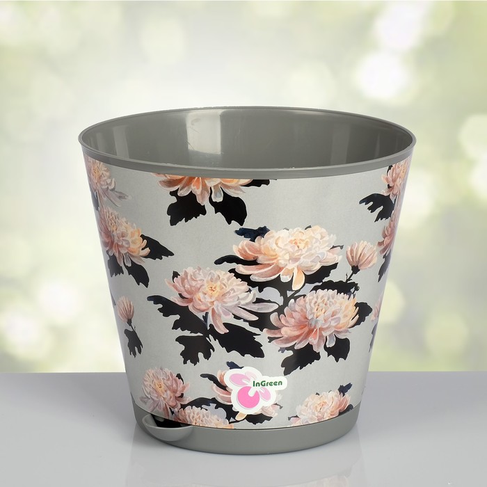 Горшок 3,6 л, d=20 см "Крит. Хризантемы" с системой прикорневого полива