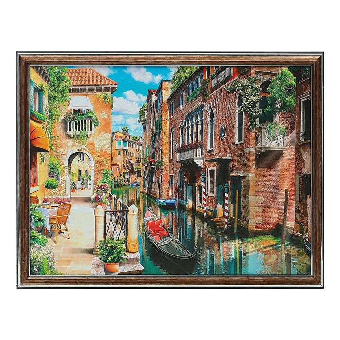 Картина "Дворик в Венеции" 33*43 см