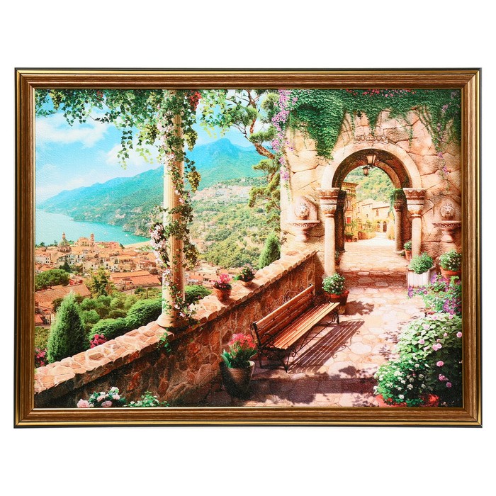 Картина "В ясный день" 33*43 см