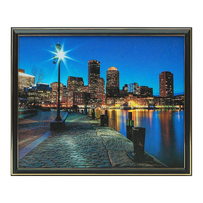 Картина "Набережная" 33*43 см