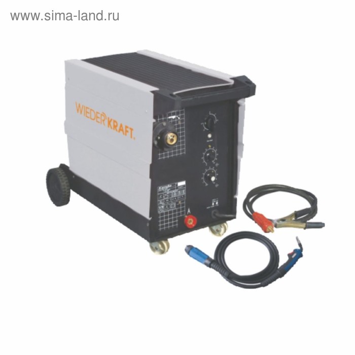 Сварочный полуавтомат WIEDERKRAFT WDK-620038, 380 В, MIG/MAG, 0.8-1 мм, 35-200 А