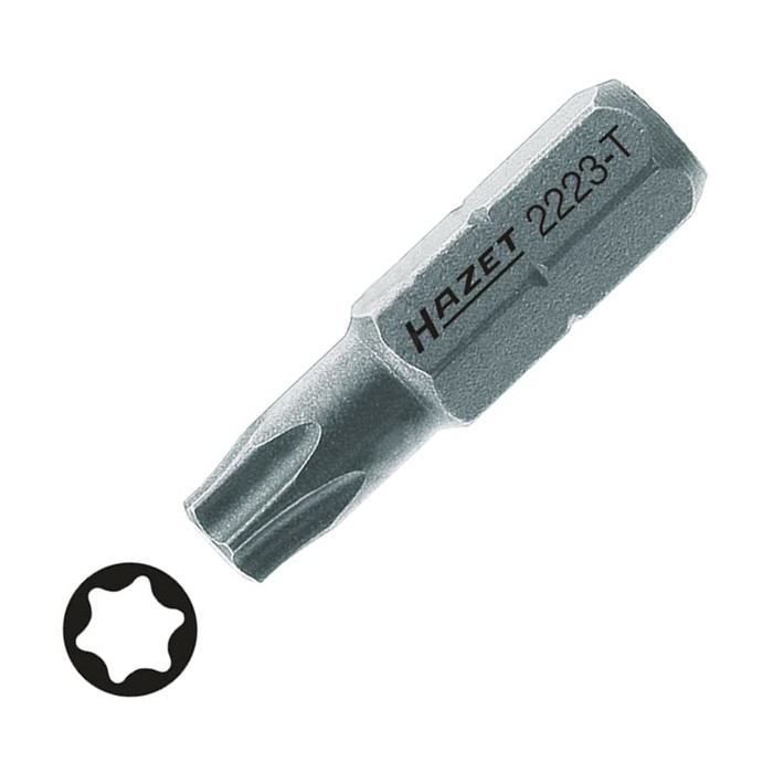 Бита HAZET 2223-T6, Torx, Т6, 25 мм