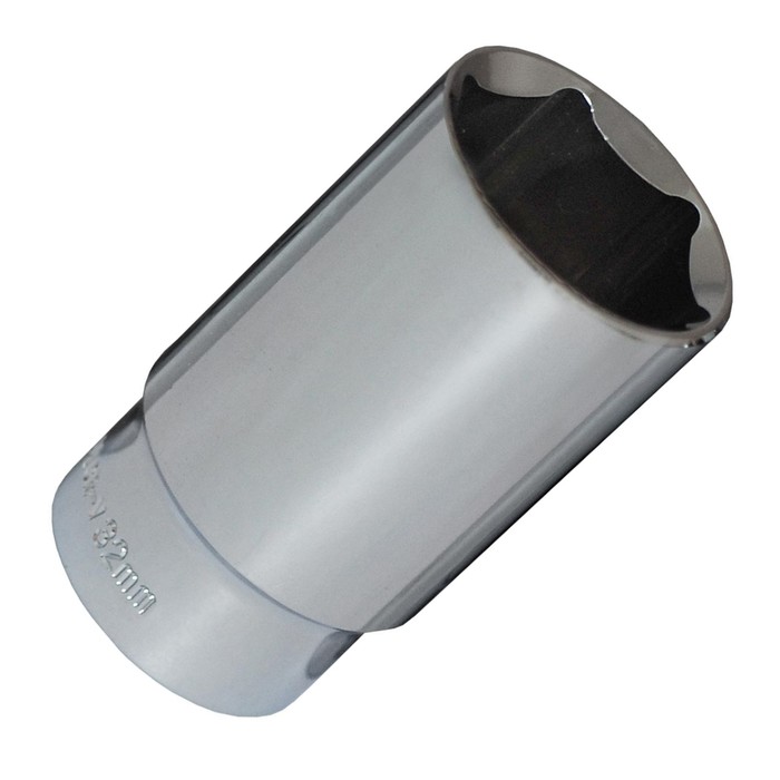 Головка торцевая Bovidix 5050124, 1/2", 32 мм, 6 граней, Cr-V