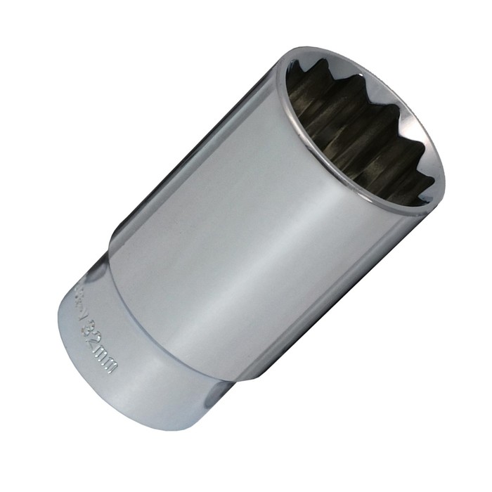 Головка торцевая Bovidix на 5050324, 1/2", 32 мм, 12 граней, Cr-V