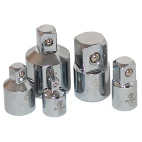 

Набор адаптеров Bovidix 5041042, 3/8"х1/4", 3/8"х1/2", 1/2"х3/8", 1/2"х3/4", 3/4"х1/2"