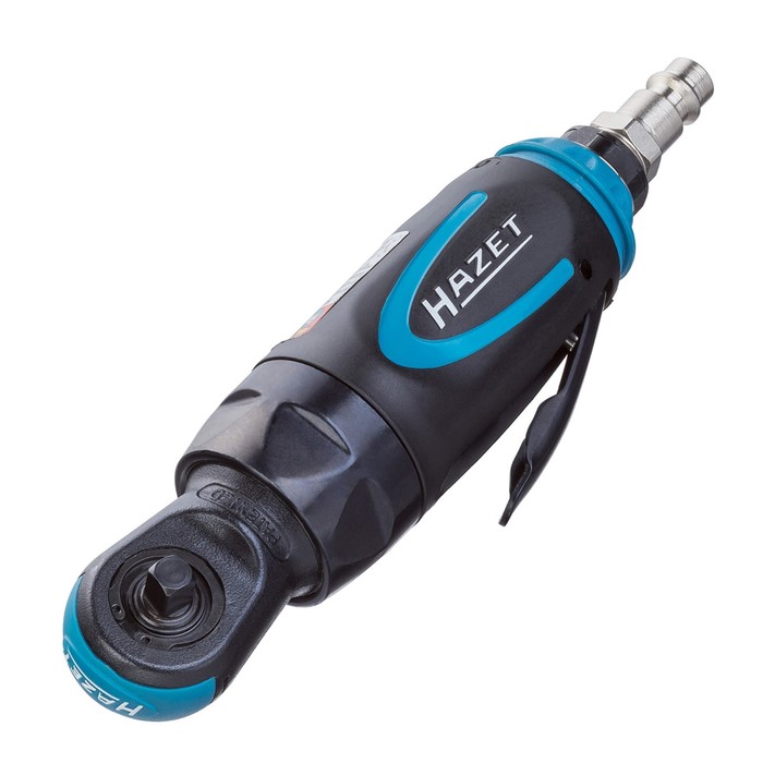 Трещотка HAZET 9020P-2, пневматическая, 150 мм, 1/4", штуцер 1/4",  250 об/мин, резьбовое