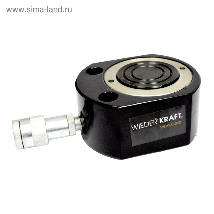 Домкрат WIEDERKRAFT WDK-86350, низкий гидравлический, 