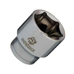 

Головка торцевая Bovidix 5040122, 1/2", 29 мм, 6 граней, Cr-V