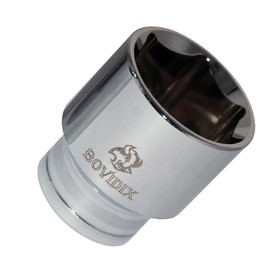 

Головка торцевая Bovidix 5040123, 1/2", 30 мм, 6 граней, Cr-V
