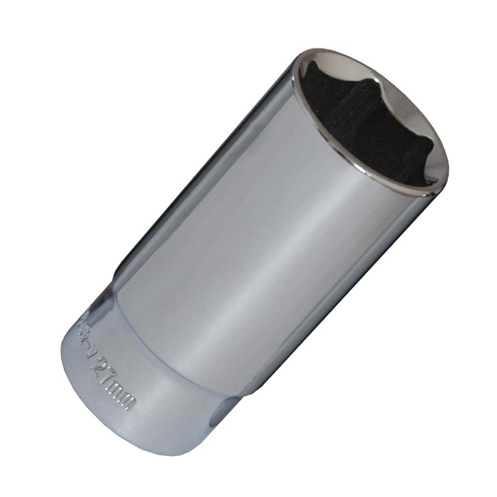 Головка торцевая Bovidix 5050120, 1/2", 27 мм, 6 граней, Cr-V