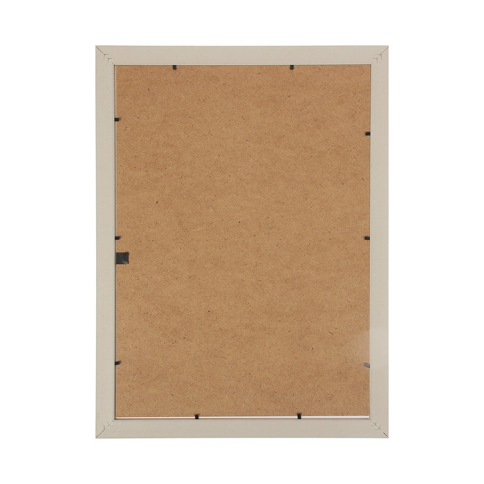 Фоторамка пластик с паспарту на 3 фото 9х13, 10х15, 20х25 см "Звезда" 37х50 см