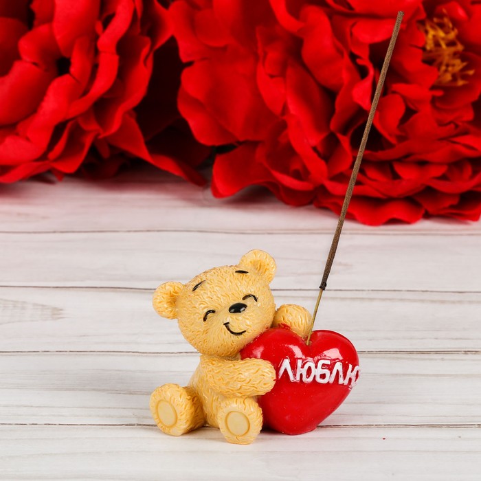 Подставка под благовония "Люблю", 5,2 х 4,5 см