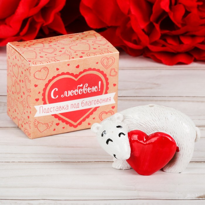 Подставка под благовония "Мишка", 5,2 х 4 см