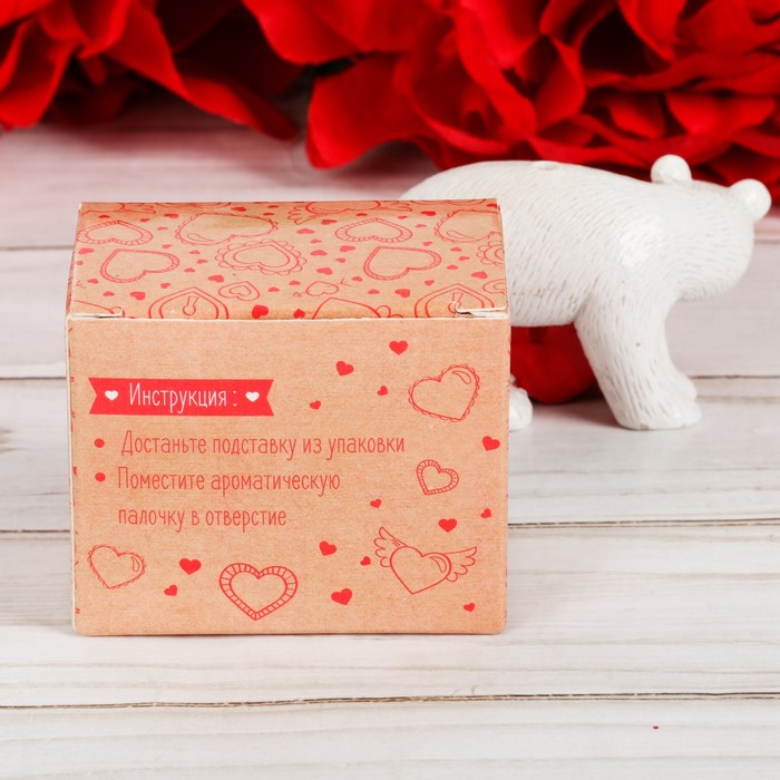 Подставка под благовония "Мишка", 5,2 х 4 см