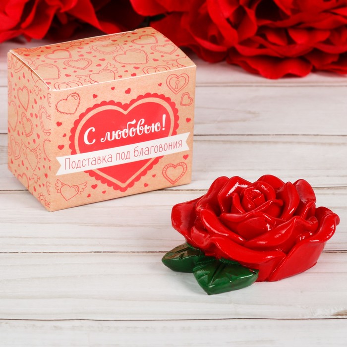 Подставка под благовония "Роза", 5,5 см