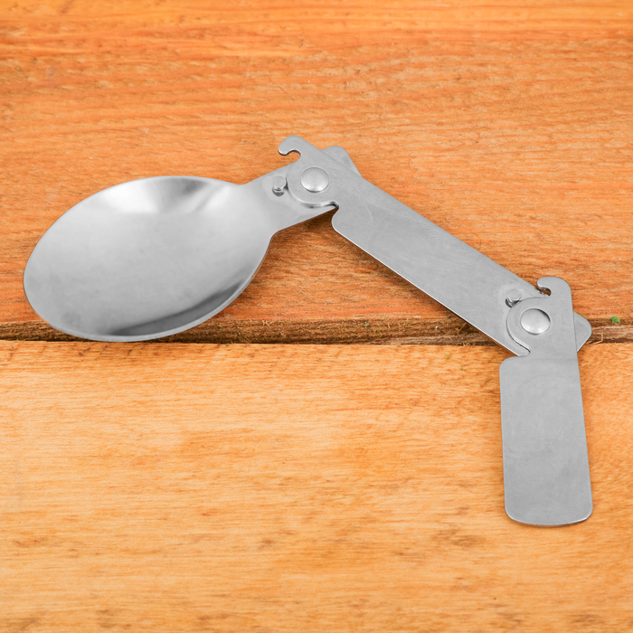 Набор туристический "Любитель мяса", кружка 200 мл, тарелка 2 шт., ложка