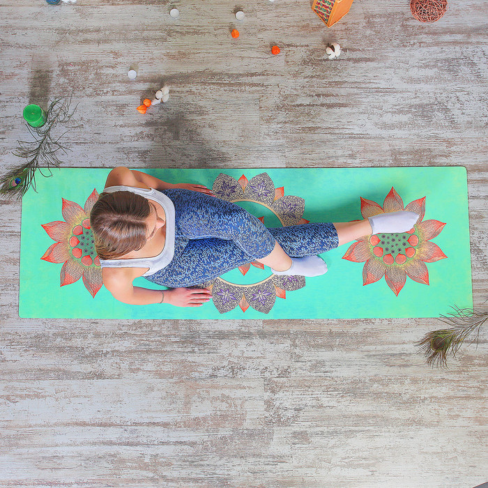 Коврик для йоги 183х61х0,35 см