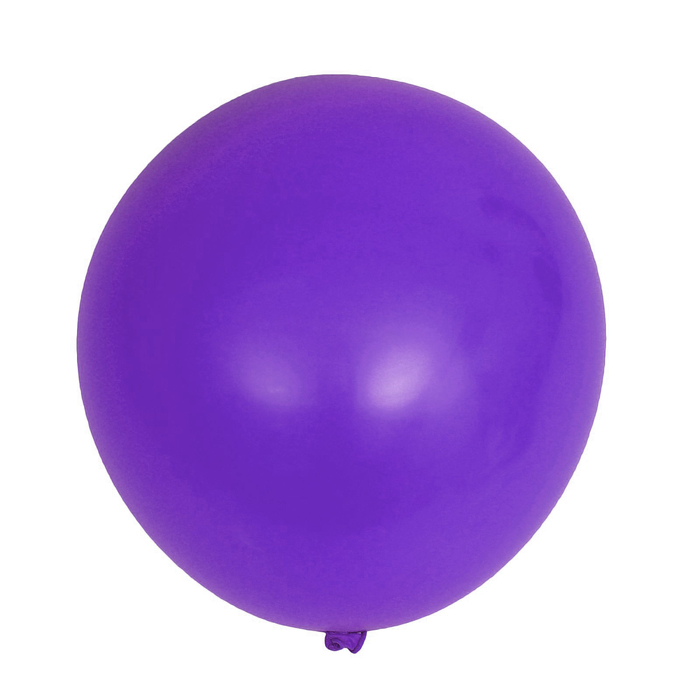 Шар латексный 12", набор 5 шт., цвет фиолетовый