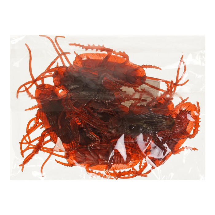 Прикол "Таракан" с усиками, набор 12 штук