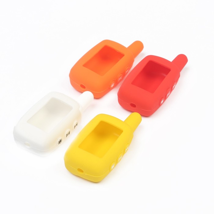 Чехол брелока силиконовый для Starline модель, A9, A8, A6, A4, 24V, цвет МИКС