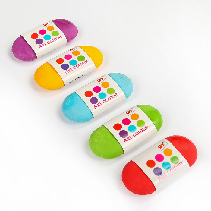 Ластик фигурный МИКС Овальный