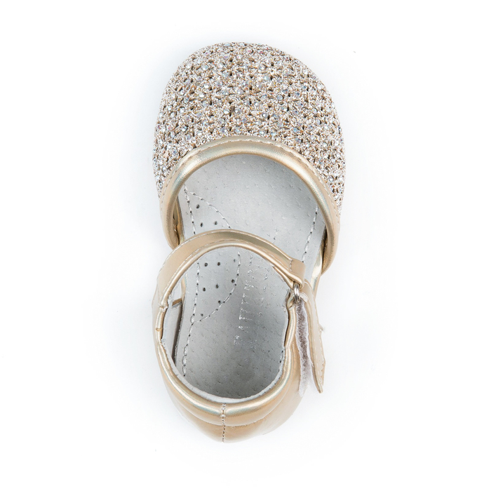 Туфли для девочек арт. С8350 (золотой) (р. 22)