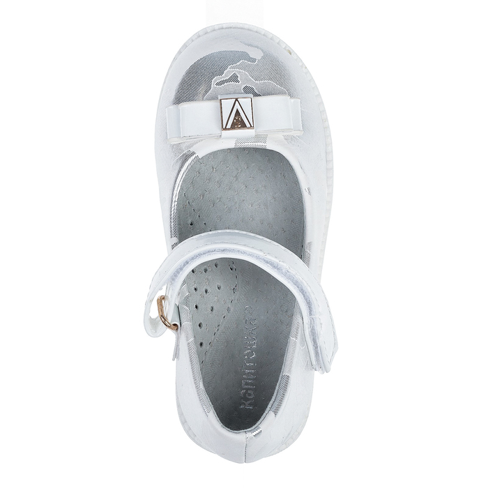 Туфли для девочек арт. С6033 (серебро) (р. 30)