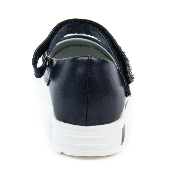 Туфли для девочек арт. С7393 (темно-синий) (р. 27)