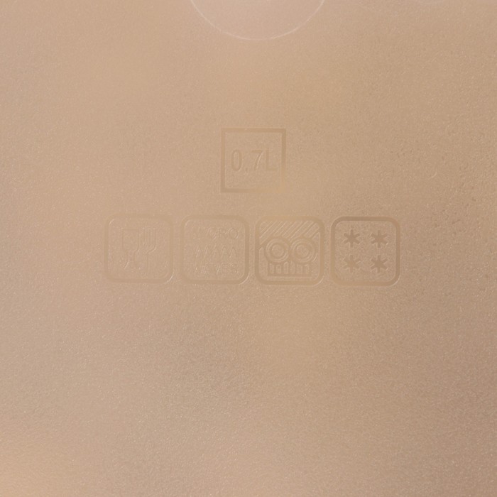 Набор контейнеров 700 мл "Трио", 3 шт, цвет МИКС