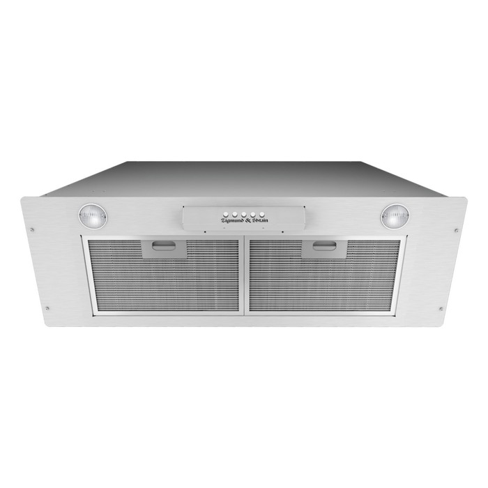 Вытяжка Zigmund & Shtain K 003.71 S (L), встраиваемая, 3 скорости, 500 кб.м/ч, серебристый