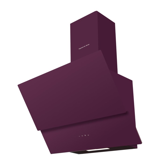 Вытяжка Zigmund & Shtain K 326.61 V, наклонная, 3 скорости, 650 кб.м/ч, фиолетовый