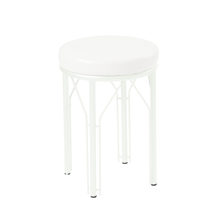 Табурет СТ02 49х34х35, цвет белый