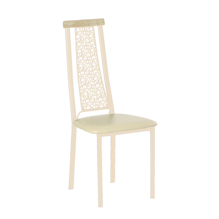 Стул Аврора 100х43х41, цвет бежевый, бежевый/клен