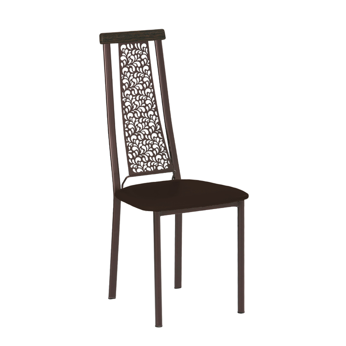 Стул Аврора 100х43х41, цвет коричневый, темно-коричневый/венге