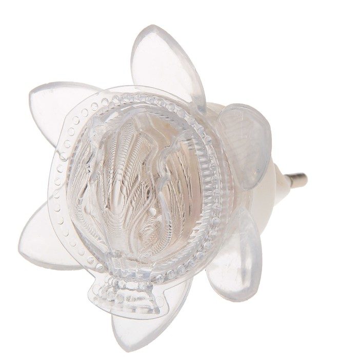 Ночник "Цветочек" 0,1W LED (от 220V) 5x7,5x7,5 см