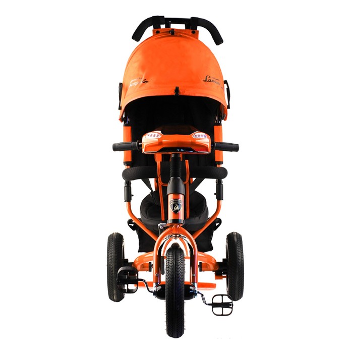 Велосипед трехколесный Lamborghini CLASSIC L2O, надувные колеса 12"/10", цвет оранжевый