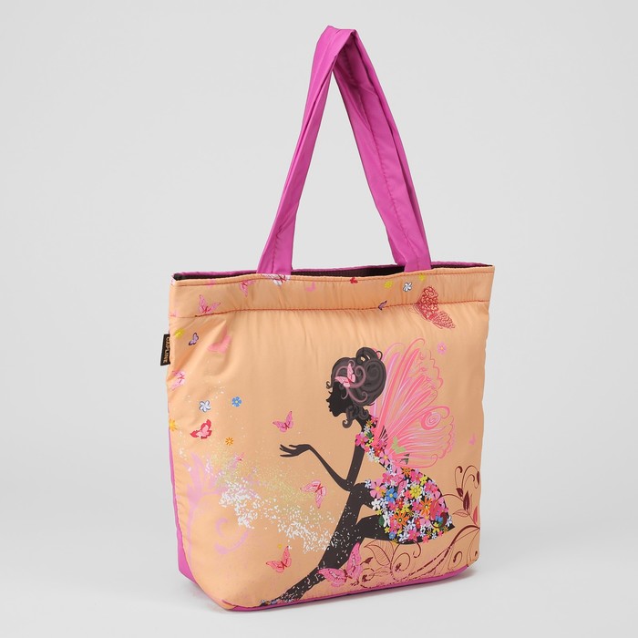 Сумка молодежная "Образ девушки", отдел на молнии