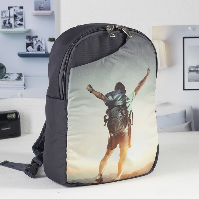 Сумка-рюкзак молодёжный "Покоритель гор", отдел на молнии