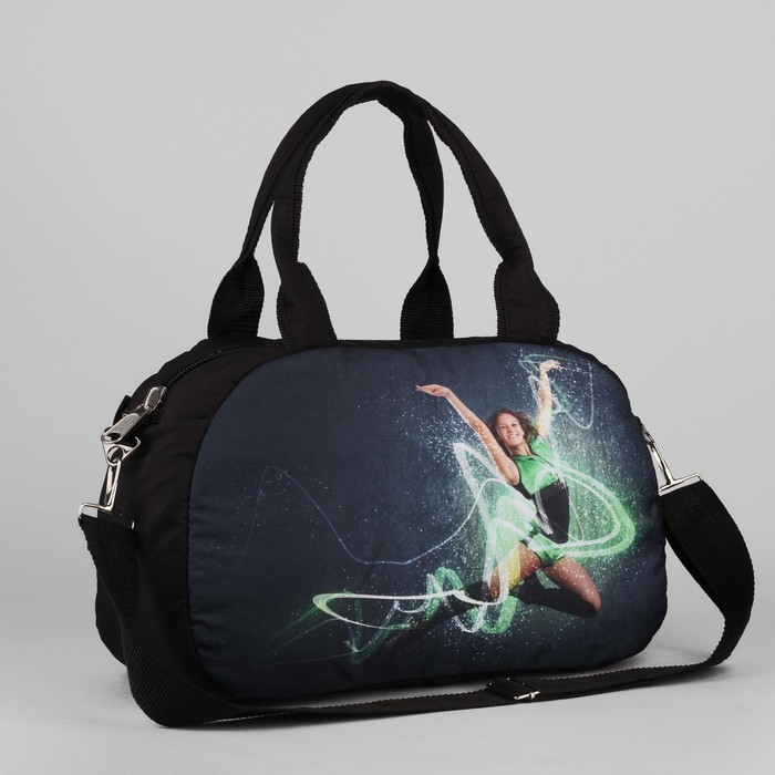 Сумка спортивная "Гимнастка", отдел на молнии, наружный карман