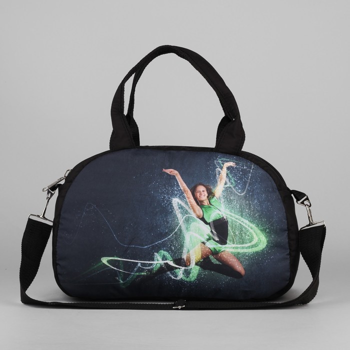Сумка спортивная "Гимнастка", отдел на молнии, наружный карман
