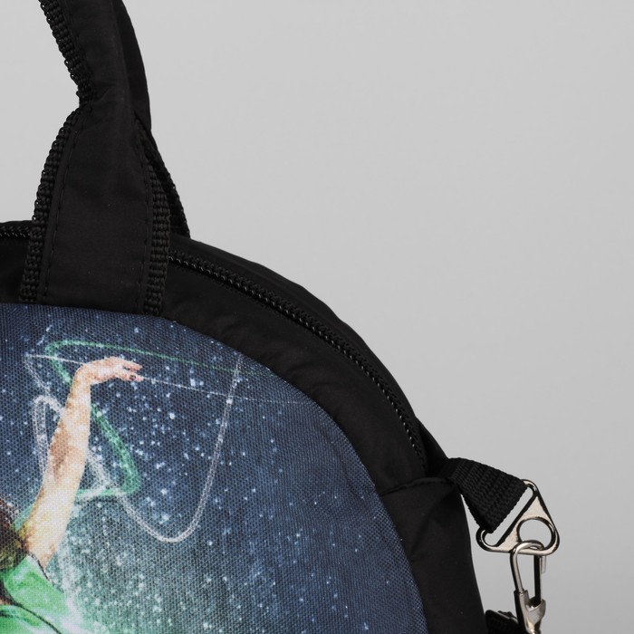 Сумка спортивная "Гимнастка", отдел на молнии, наружный карман