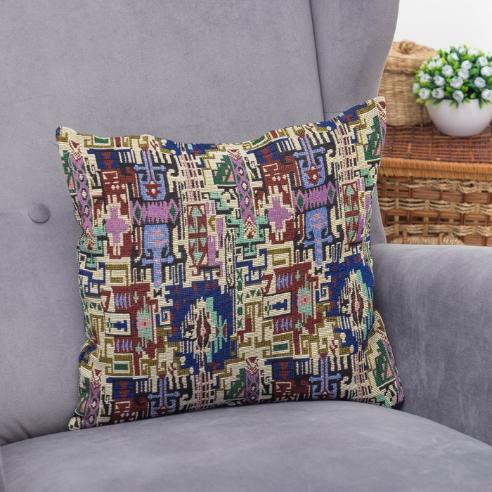 Наволочка декоративная "Этель" Фантазия 40х40 ± 2 см