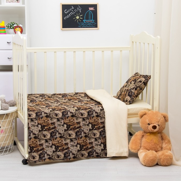 Покрывало гобеленовое "Этель" Собаки 110х150 ± 2 см