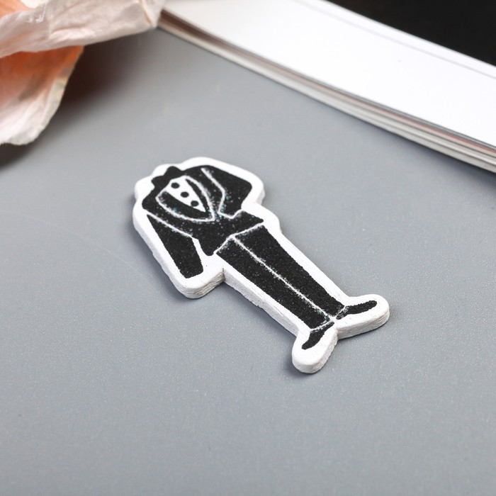 Декор для творчества дерево "Смокинг" набор 5 шт 4,2х2 см