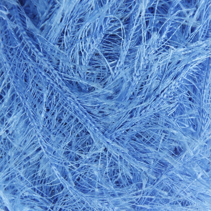 Пряжа "Травка" 100% полиэстер, 150м/100гр (2844 василек)